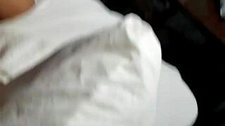 My wife bent over in doggystyle, skinny pussy taken by young stranger while he sucks my dick