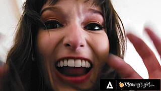 Mommy's Girl - Ticklish Petite ELIZA IBARRA Has MULTIPLE SQUIRTING ORGASMS from STEPMOM LEXI LUNA