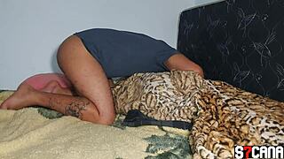 Lying young girl gets intense fucking