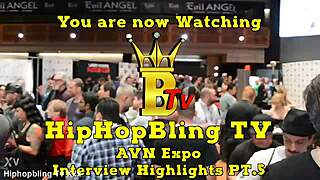 hiphopbling tv avn expo interview highlights part 5 sponsored by hiphopbling com