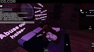 Roblox BBC Lover Has Intense Session with Big Black Cock