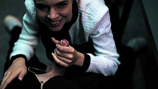 This redhead is getting used like a doll in a time stop freeze fetish porn.