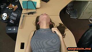 Sexy Babe In Heels Drilled By Pawn Man!