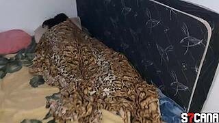 Lying young girl gets intense fucking