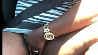 Hardcore Car Sex With Ebony Teen!