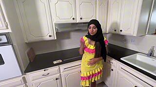 amira ali, the maid, masturbates to earn some money.
