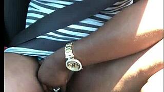 Hardcore Car Sex With Ebony Teen!