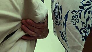 Subway Filthy Pervert Rubs His Thick Cock Under Skirt Against My Wet Pussy Cumming Hard And Pissing Inside My Lace Panties