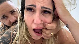 I Said No To Anal As Virgin But He Put It In My Ass Bareback And Cummed Inside