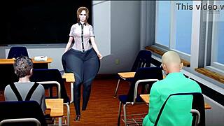 Oh, that pawg teacher is so hot!