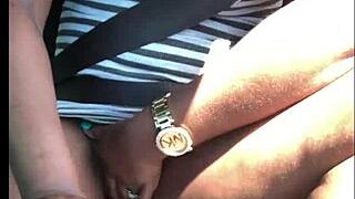 Hardcore Car Sex With Ebony Teen!