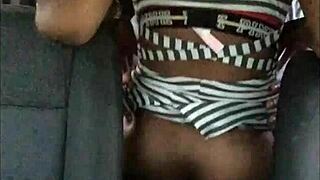 Hardcore Car Sex With Ebony Teen!