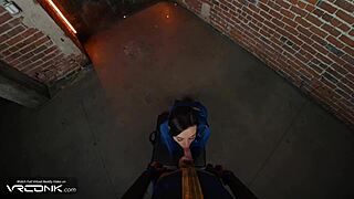 Vr Conk Horny Brunette Lucy Sucks And Fucks Anally In Fallout Cosplay Parody Pt 1