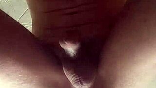 Male Squirt Gushes from Giant Dildo Fuck