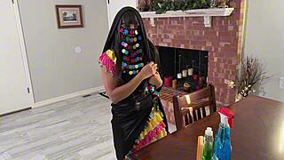 amira ali, the maid, masturbates to earn some money.