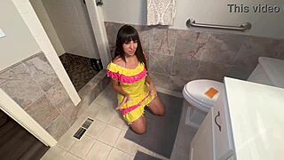 amira ali, the maid, masturbates to earn some money.