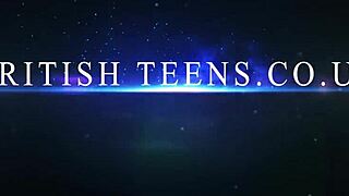 Can this british teen handle anal creampie?