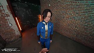 Vr Conk Horny Brunette Lucy Sucks And Fucks Anally In Fallout Cosplay Parody Pt 1