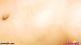 Captivating brunette model displays her sexy body in photoshoot