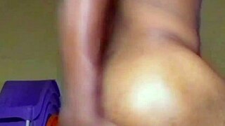 Lonely African Man Masturbates After Naked Dance