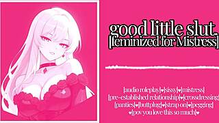 f4m erotic audio twilight blush sissy gets fucked by mistress with strapon