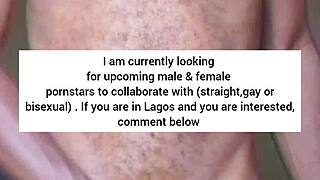 Lonely African Man Masturbates After Naked Dance