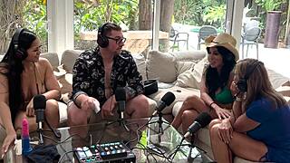 swinging with abi james and sunni daize in a dirty group