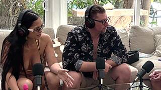 swinging with abi james and sunni daize in a dirty group