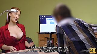 Czech Teen Offers Shaved Pussy For Loan Sex