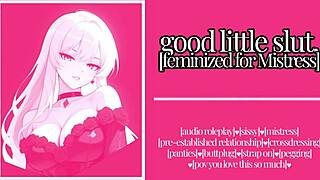 f4m erotic audio twilight blush sissy gets fucked by mistress with strapon