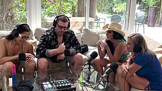 swinging with abi james and sunni daize in a dirty group