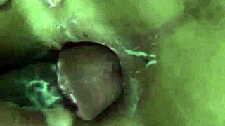 Latina Takes Intense Anal Gaping