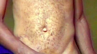 Lonely African Man Masturbates After Naked Dance