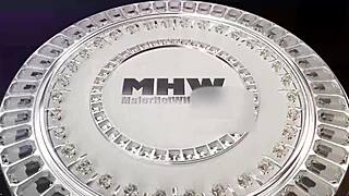 Lovely Diamond Asteria Sucks and Rides Rome Majors Big Black Cock