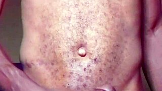 Lonely African Man Masturbates After Naked Dance