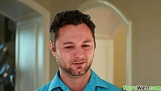 Busty Hot Teen Masseuse Prepares Client For Nuru Massage In Shower With Brad Sterling And Charlotte Sins