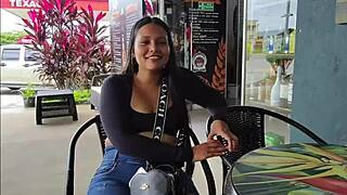 Risky Public Sex On The Street, Want To Get Caught?