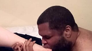 Rocky tajauta enjoying my side pieces delicious yummy feet