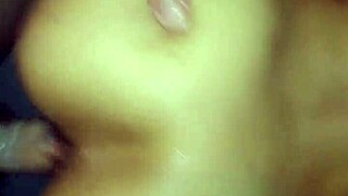 I bend her over for doggystyle pov fucking her latina ass