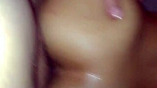 I bend her over for doggystyle pov fucking her latina ass