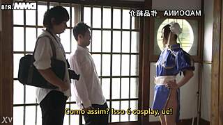 A m�e do meu amigo faz cosplay legendado ayumi shinoda
