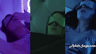 Rem family turns harem with Maya Woulfe, Alex Coal, Charlotte Sins.