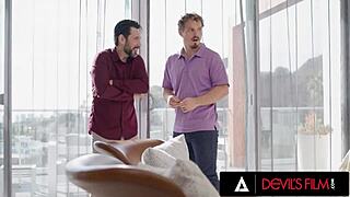 Wild Couple Swapping In Intense Swinger Foursome With Scarlett Sage And Carlita Ray