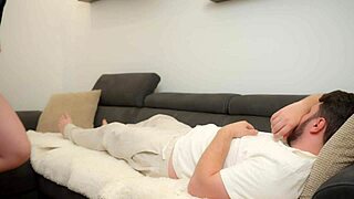 A friend's mum helps me relax before my exam with some assistance