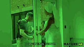 i caught a young british robber with a huge cock