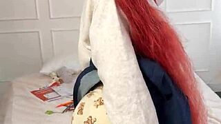 Private punishment at college party with costumes