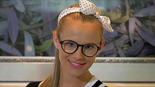 Photographer Jenna J Ross joins her models Jillian Janson and Aiden Ashley for a group session.