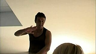 italian blonde teases with wet pussy before taking hard cock