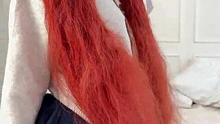 Private punishment at college party with costumes