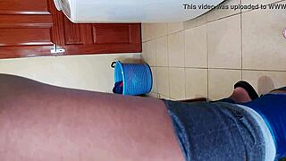 malaya slowly removes clothes